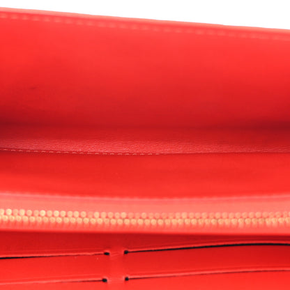 Louis Vuitton Vernis Sarah Wallet Rouge Grenadine 5 of 13