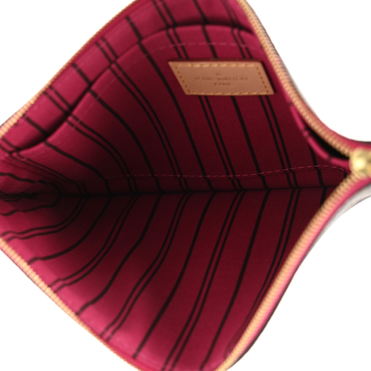 Monogram Neverfull MM GM Pochette Fuchsia