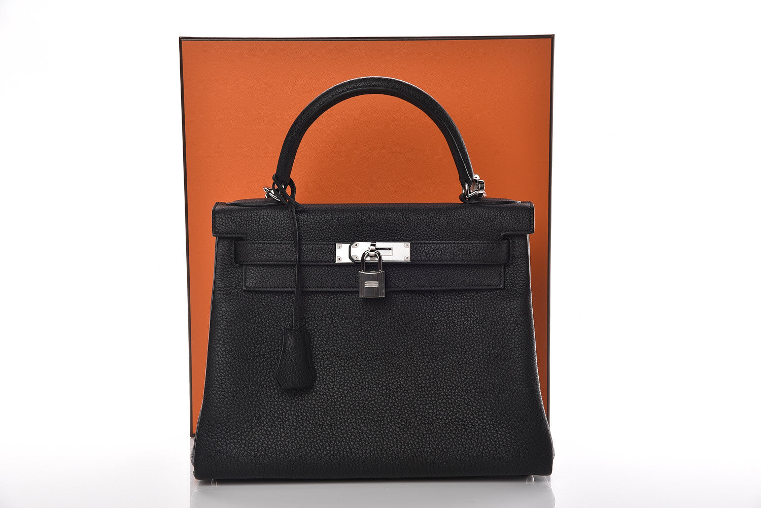 Hermes Togo Kelly Retourne 28 Black 37 of 37