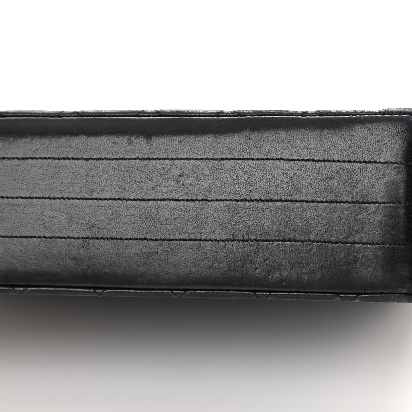 Lambskin Quilted Paris Medium Single Flap Black