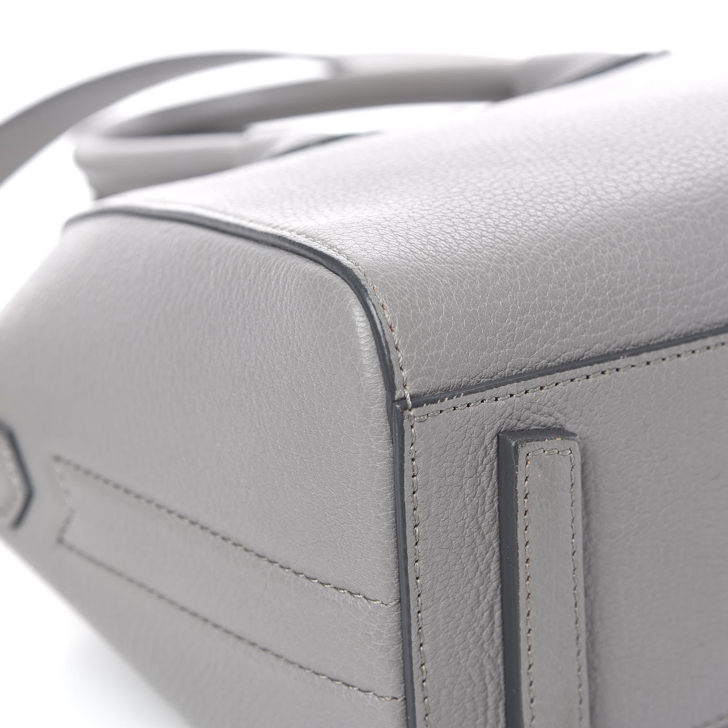 Givenchy Sugar Goatskin Mini Antigona Pearl Grey 10 of 14