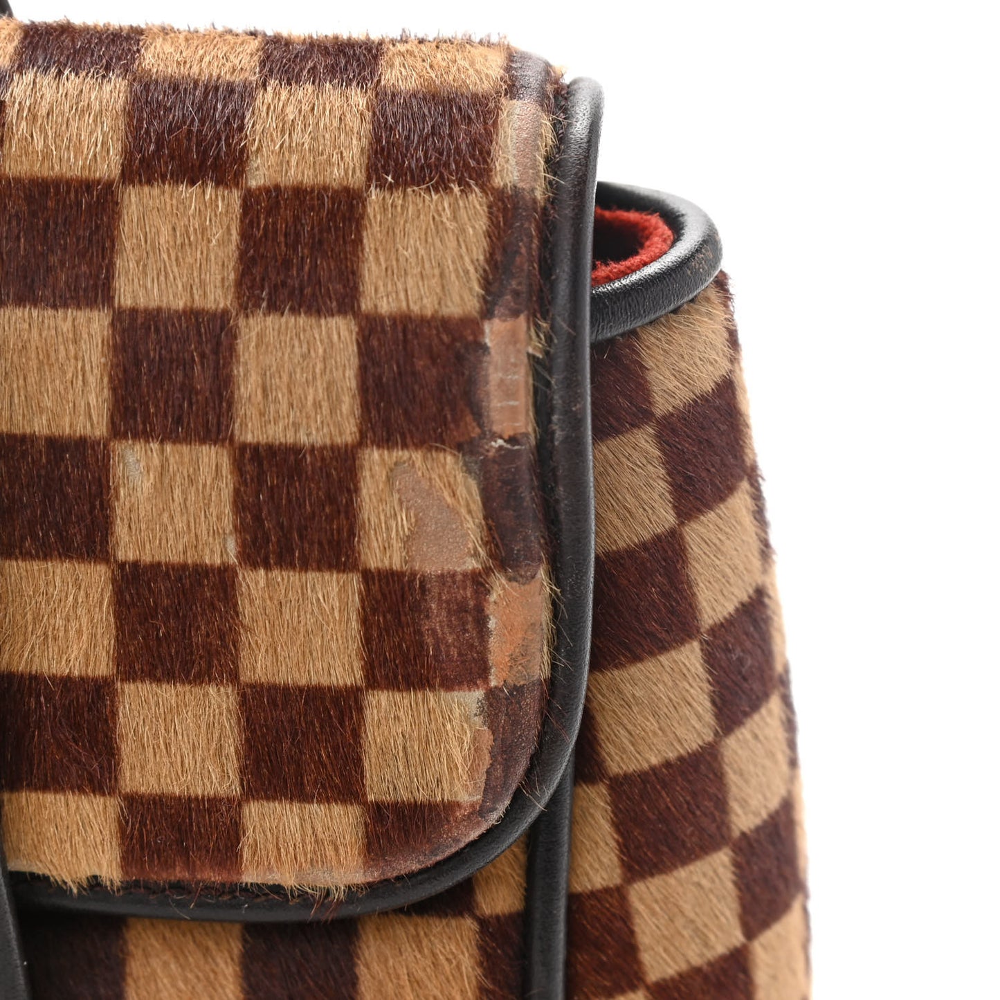 Damier Calf Hair Sauvage Lionne
