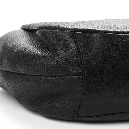 Prada Vitello Daino Tote Black 8 of 12