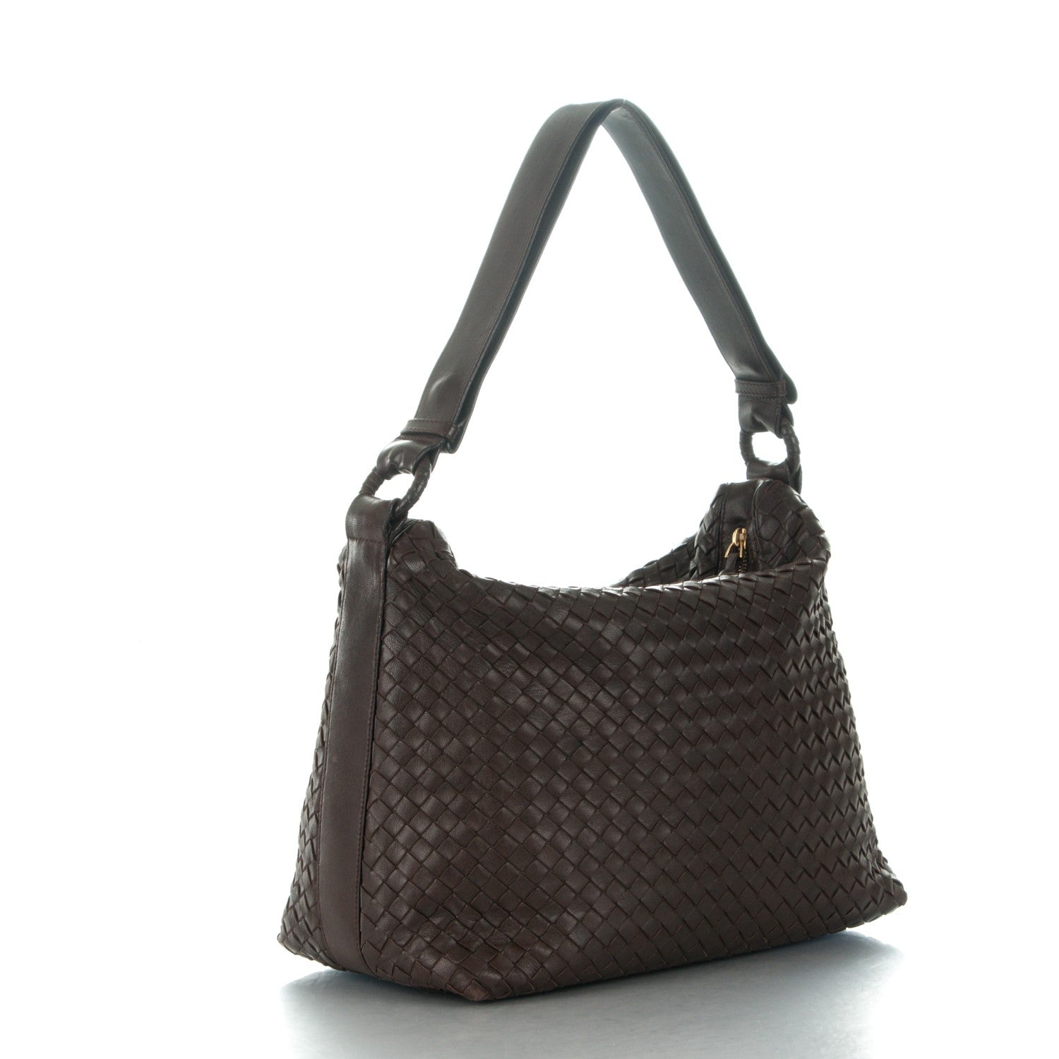 Bottega Veneta Nappa Intrecciato Hobo Ebano 3 of 9