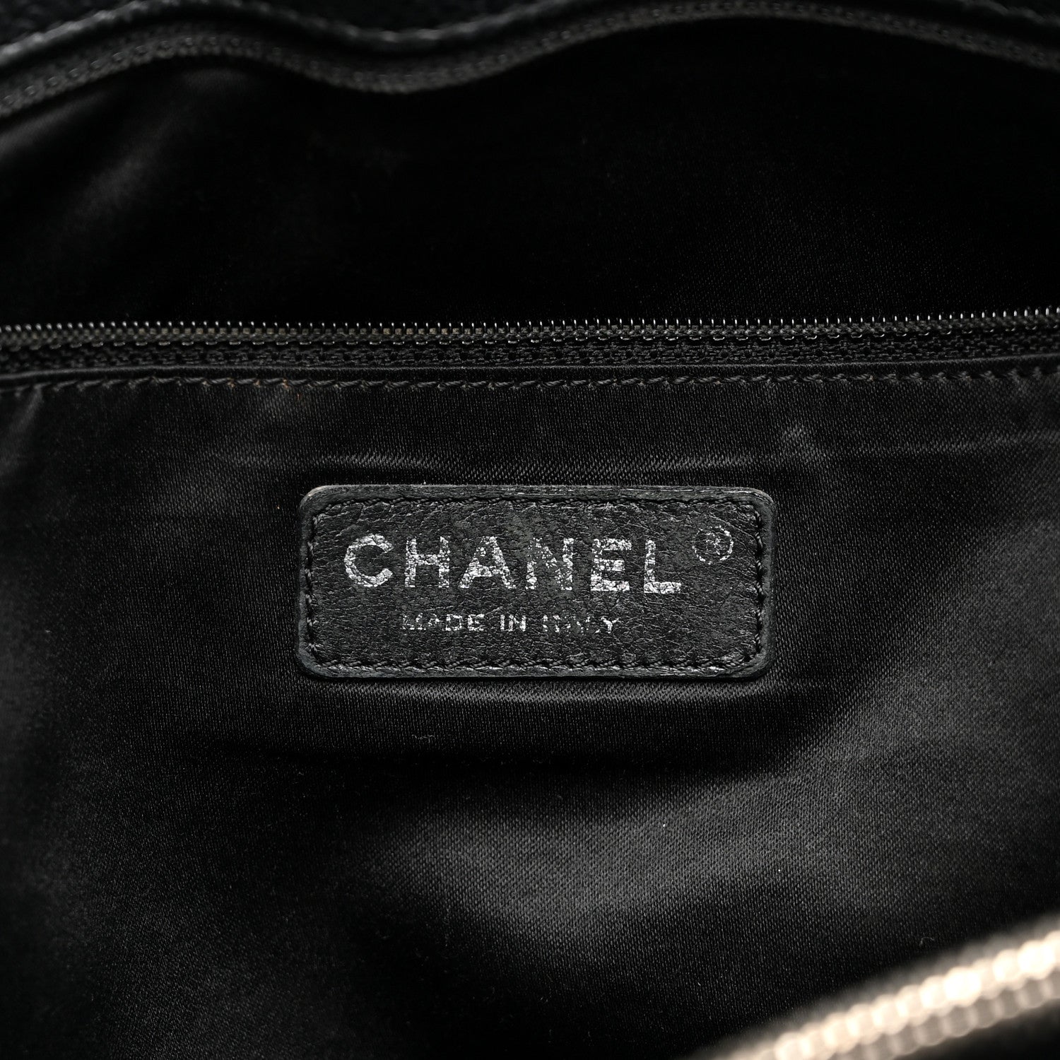 Chanel Caviar Quilted Grand Shopping Tote GST Black 7 of 11