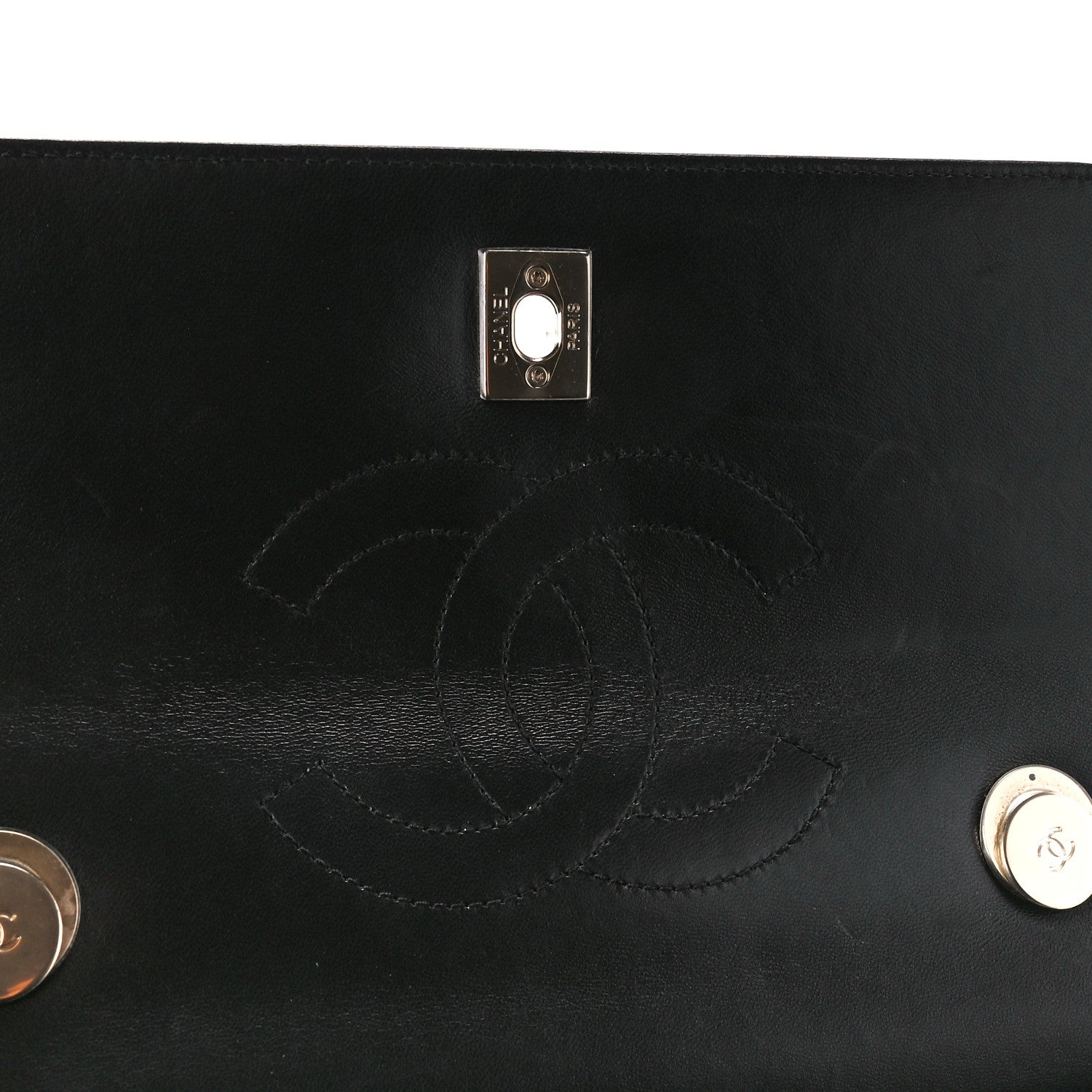 Chanel Lambskin Quilted Small Trendy CC Dual Handle Flap Bag Black 6 of 12