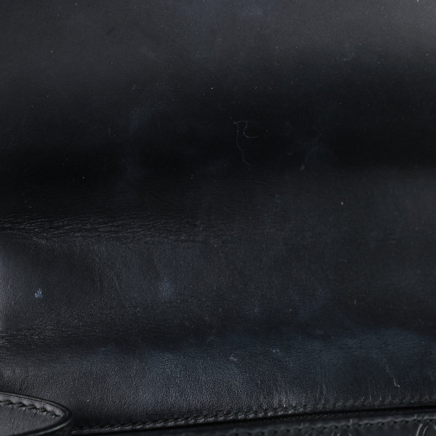 Guccissima Medium Padlock Shoulder Bag Black