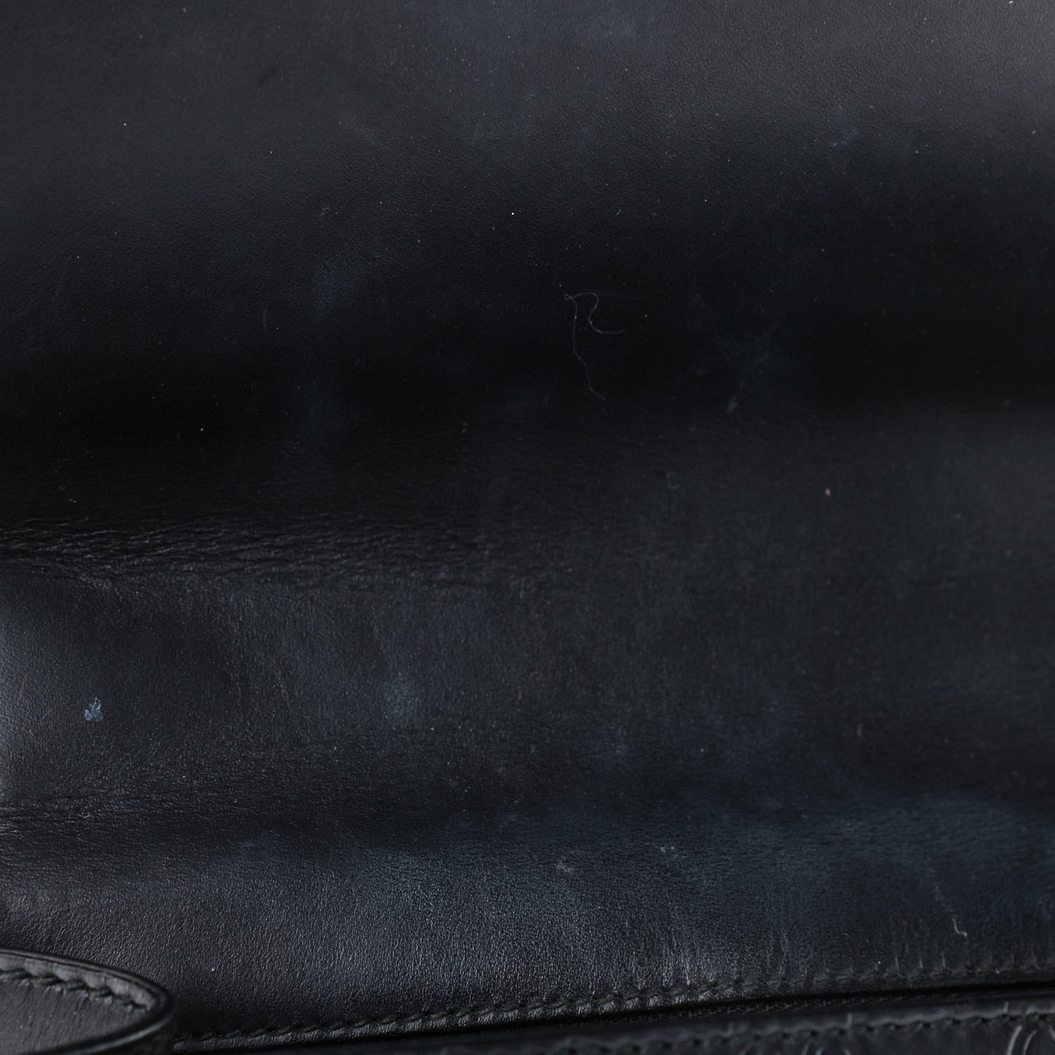 Gucci Guccissima Medium Padlock Shoulder Bag Black 8 of 14