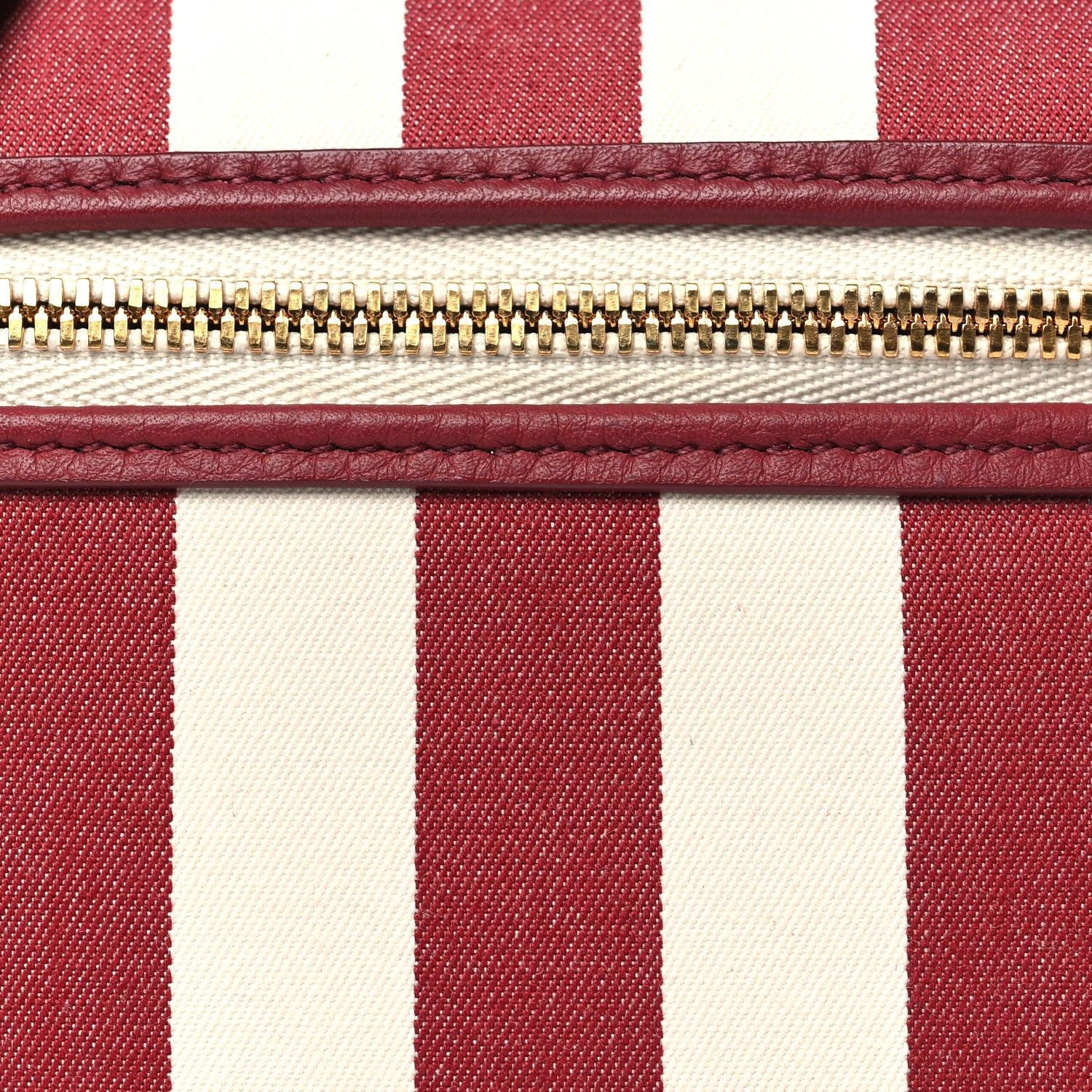 Loro Piana Cotton Canvas L16 Extra Pocket Pouch Nougat Camu Fruit Black Cherry 7 of 9