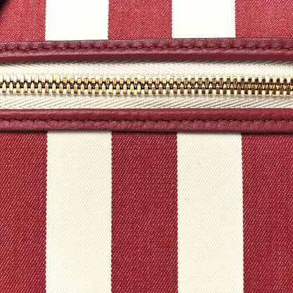 Loro Piana Cotton Canvas L16 Extra Pocket Pouch Nougat Camu Fruit Black Cherry 7 of 9