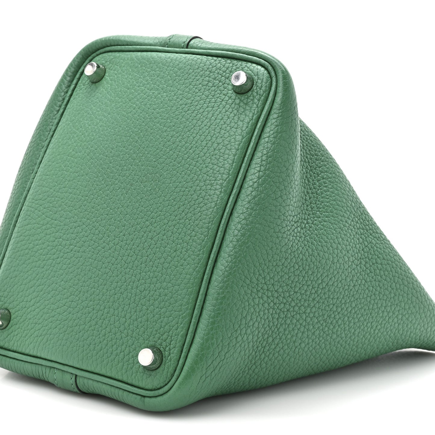 Taurillon Clemence Picotin Lock 18 PM Vert Vertigo