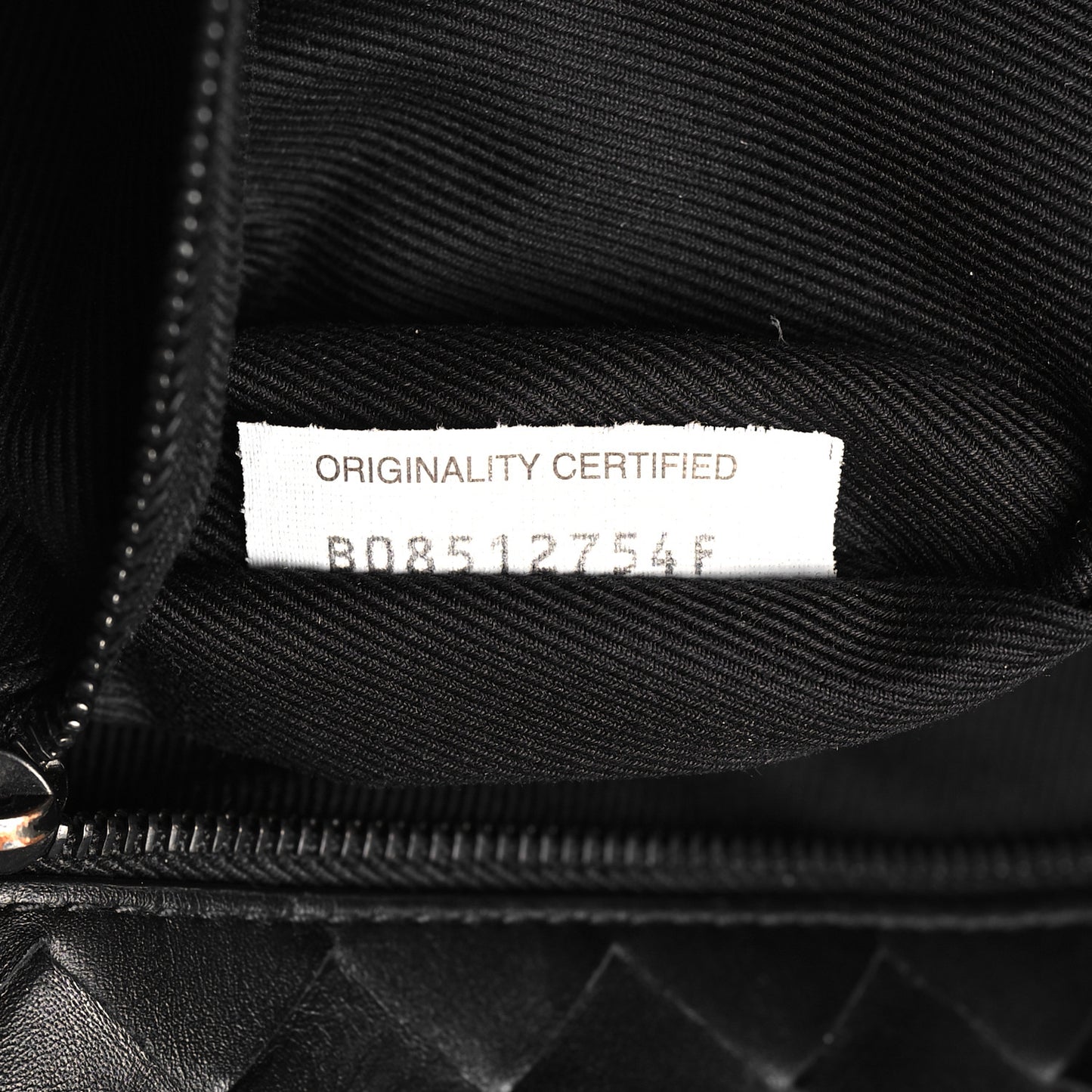 Nappa Intrecciato Tote Black