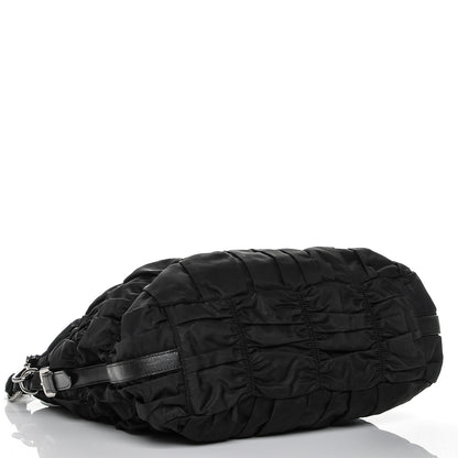 Prada Tessuto Nylon Gaufre Hobo Nero Black 4 of 6