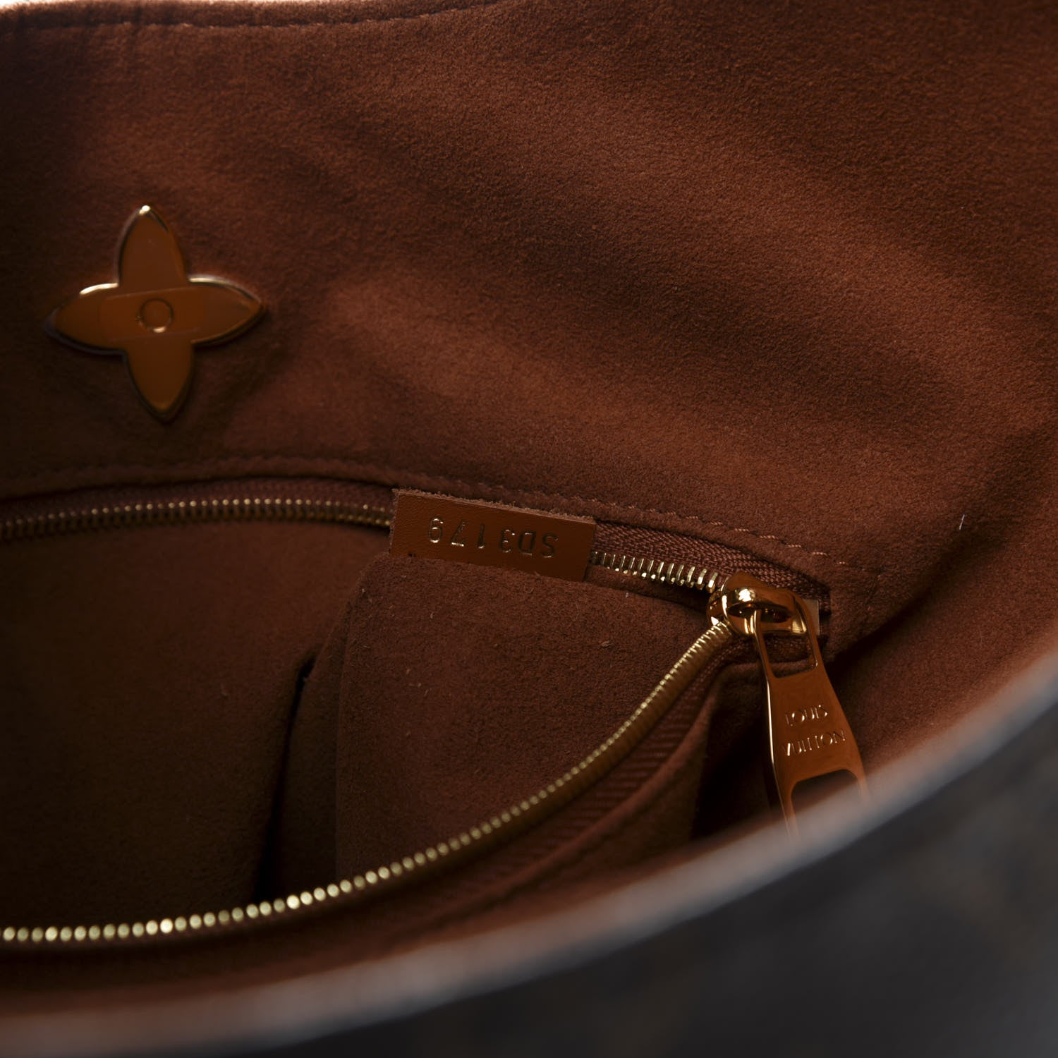 Louis Vuitton Monogram Flower Hobo Caramel 8 of 11