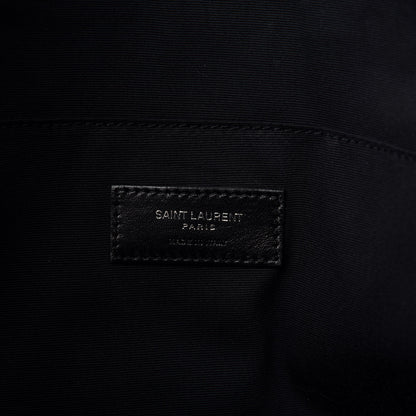 Saint Laurent Calfskin Bold Briefcase Black 10 of 12