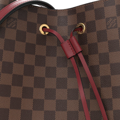 Louis Vuitton Damier Ebene Neonoe MM Cherry Berry 7 of 9
