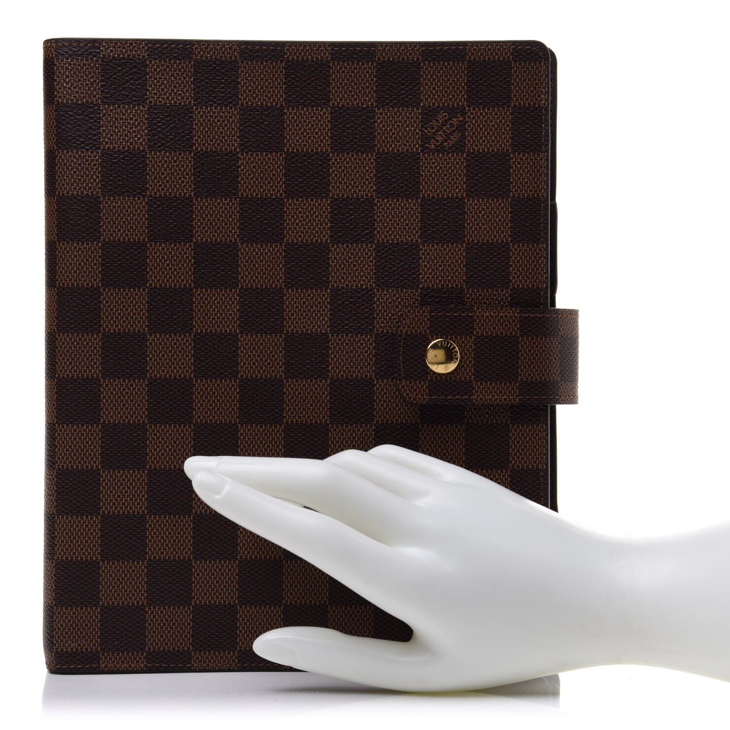 Louis Vuitton Damier Ebene Large Ring Agenda Cover 2 of 8