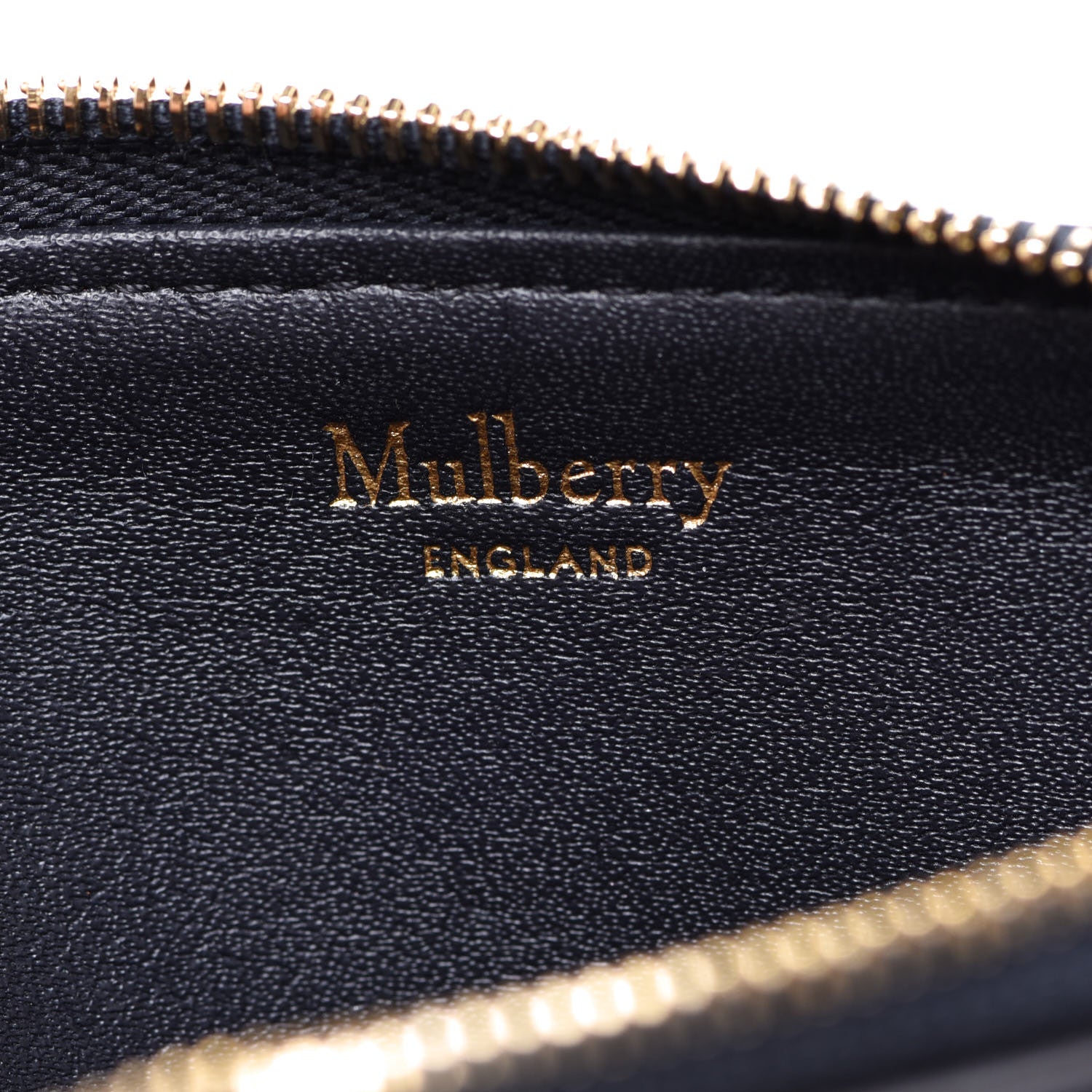 Mulberry Small Classic Grain Union Jack Darley Coin Pouch Oxford Blue 6 of 8