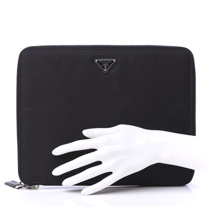 Prada Tessuto Nylon iPad Case Black 2 of 10