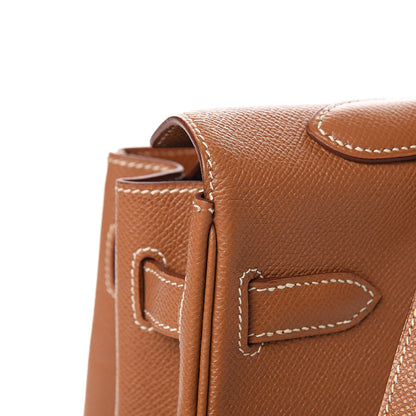 Hermes Courchevel Kelly Retourne 35 Gold 40 of 43