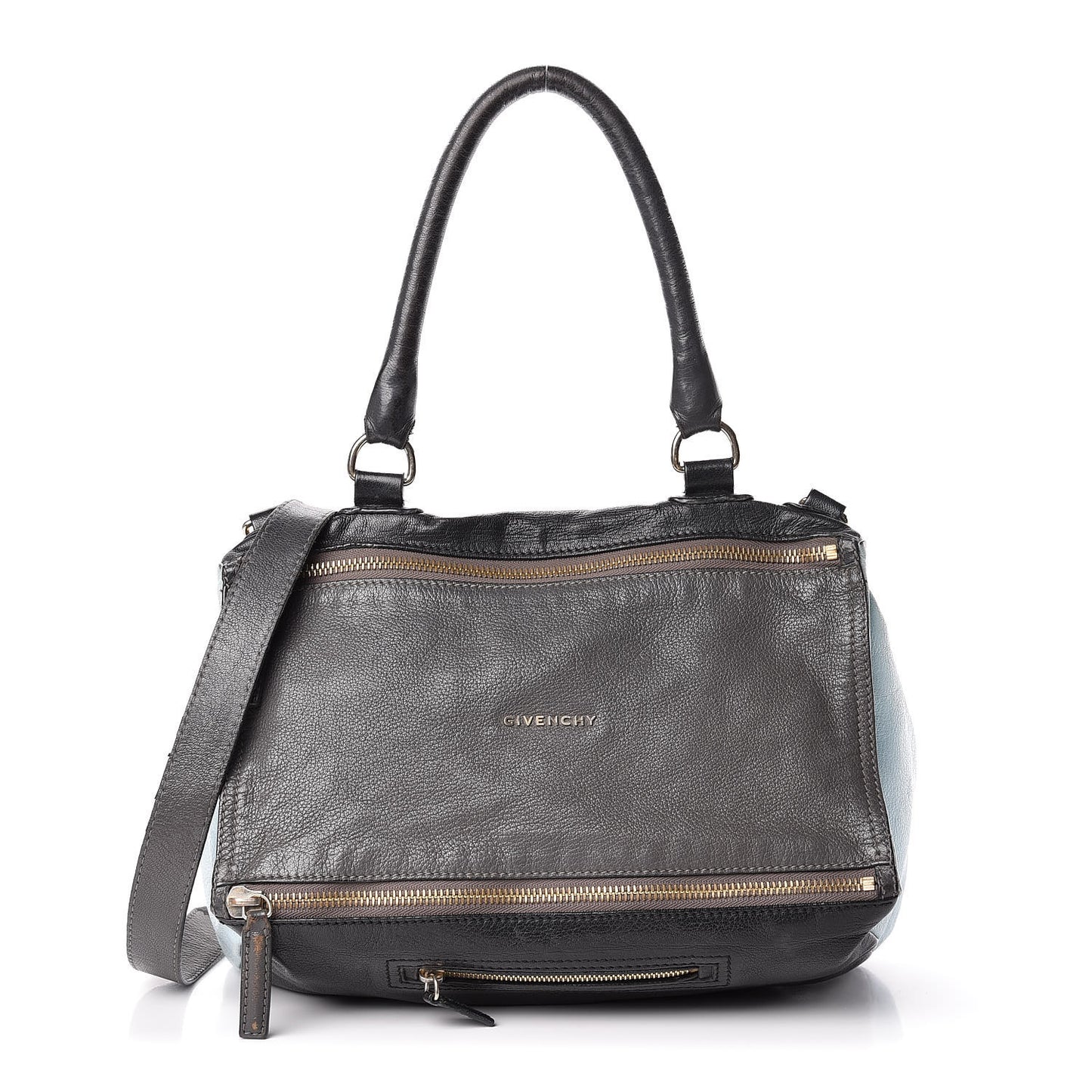 Sugar Goatskin Colorblock Medium Pandora Grey