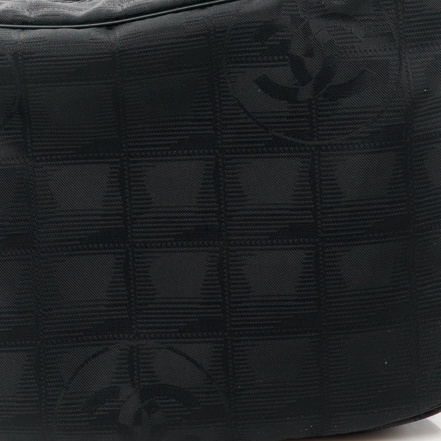 Nylon Travel Hobo Black