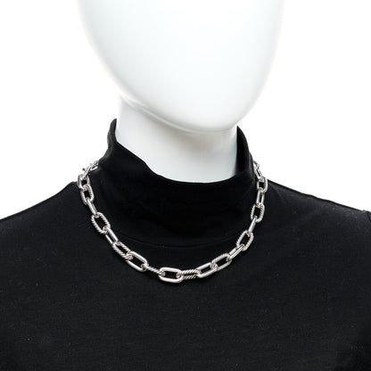 David Yurman Sterling Silver 11mm Madison Chain Toggle Necklace 2 of 6