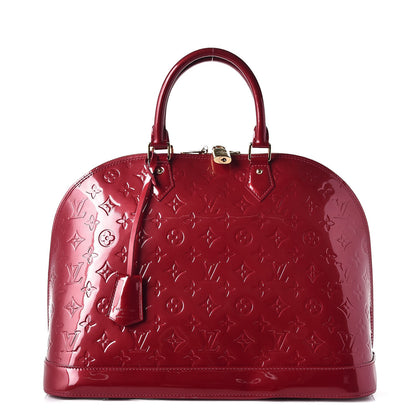 Louis Vuitton Vernis Alma GM Pomme D'Amour 1 of 7