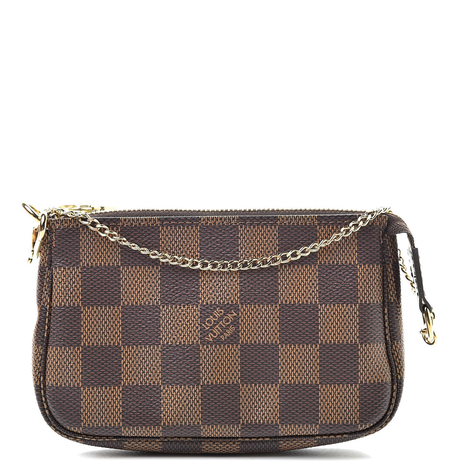 Louis Vuitton Damier Ebene Mini Pochette Accessories 1 of 8