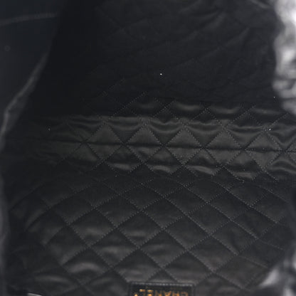 Chanel Shiny Calfskin Quilted Chanel 22 Black 6 of 12