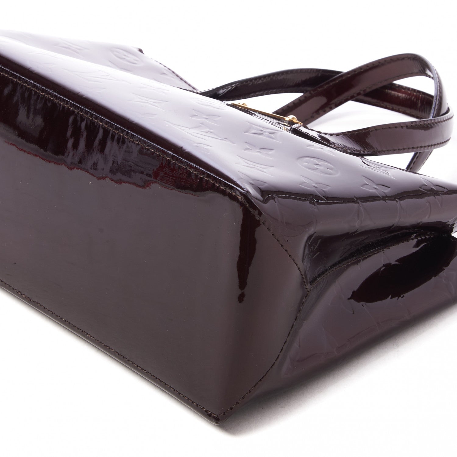 Louis Vuitton Vernis Wilshire PM Amarante 4 of 8