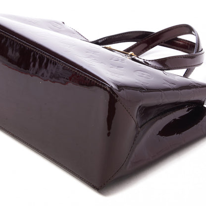 Louis Vuitton Vernis Wilshire PM Amarante 4 of 8