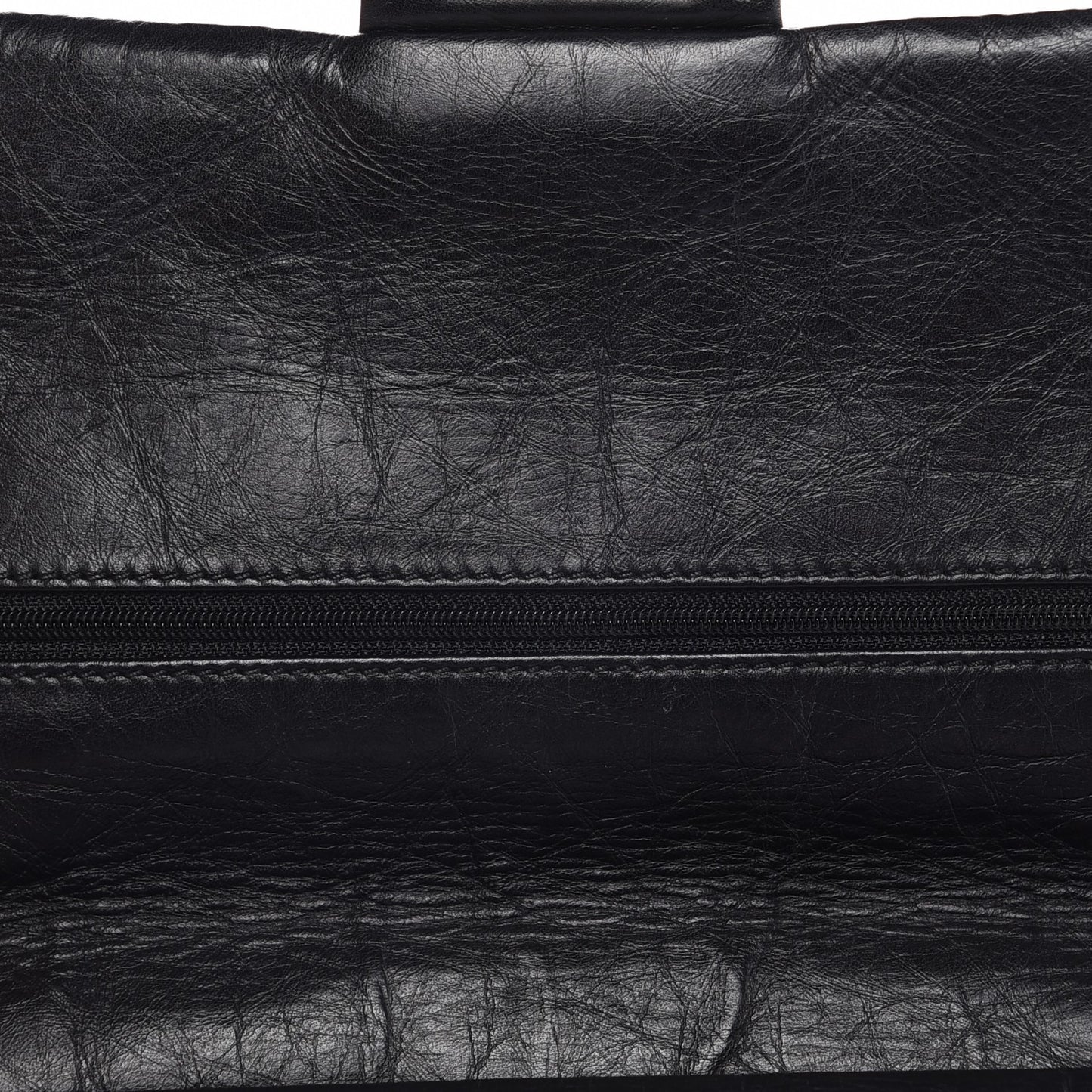 Aged Calfskin Quilted 2.55 Reissue 226 Flap Black