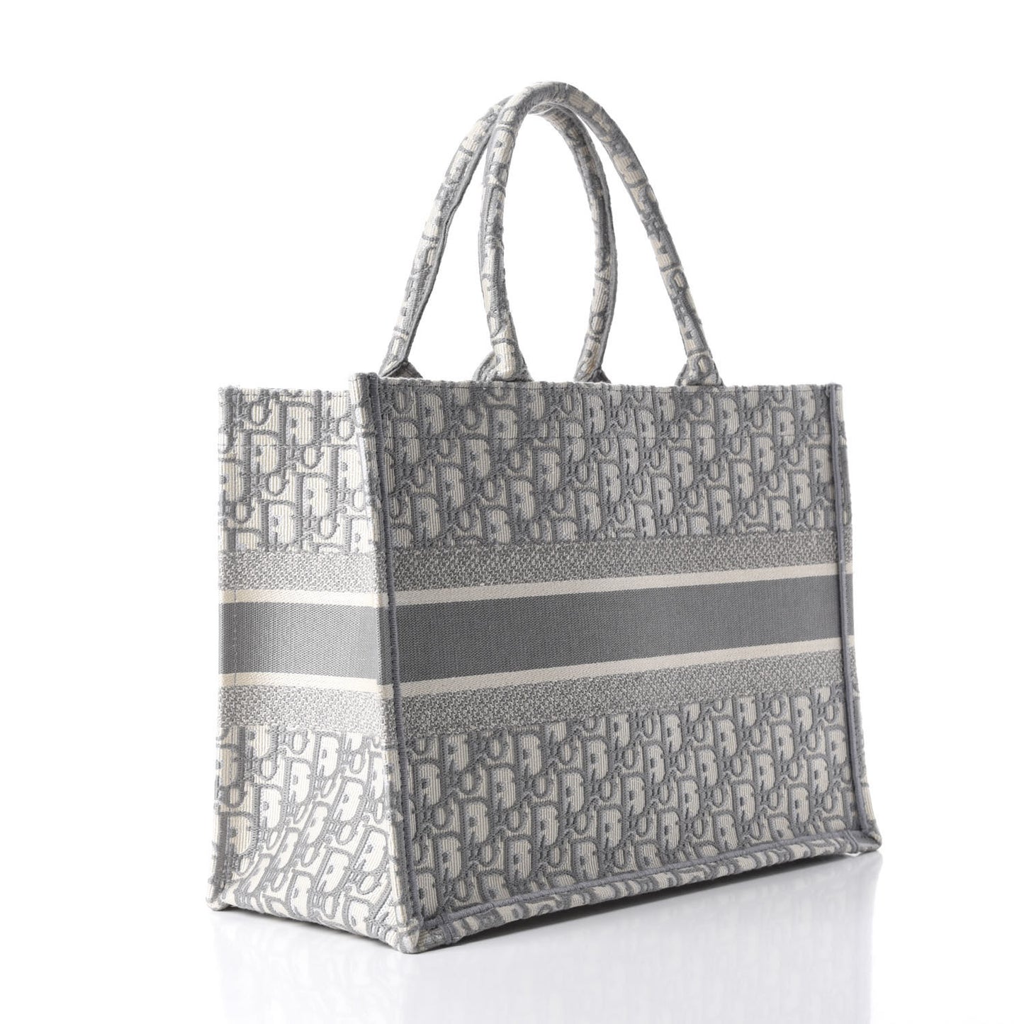 Oblique Medium Book Tote Grey