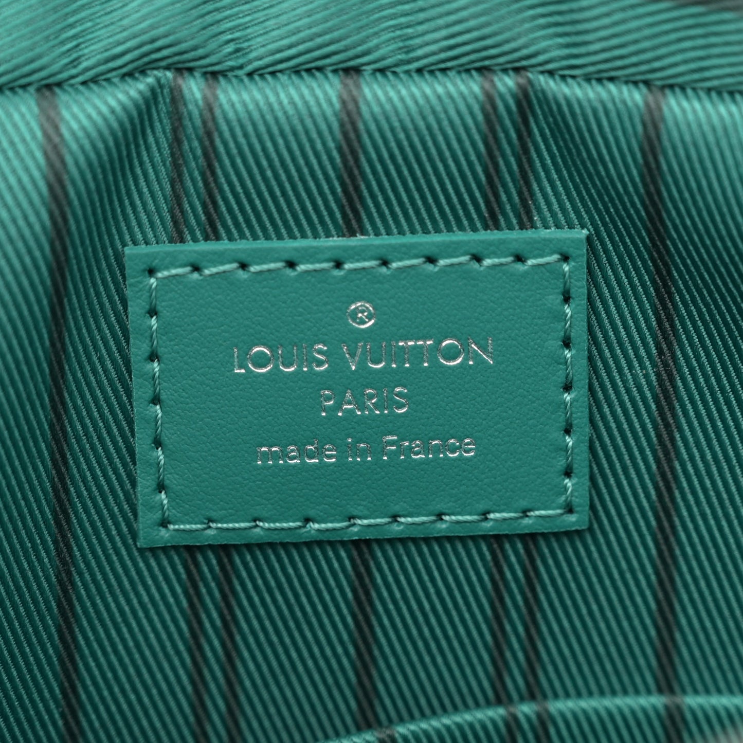 Monogram Macassar Trio Messenger Borneo Green
