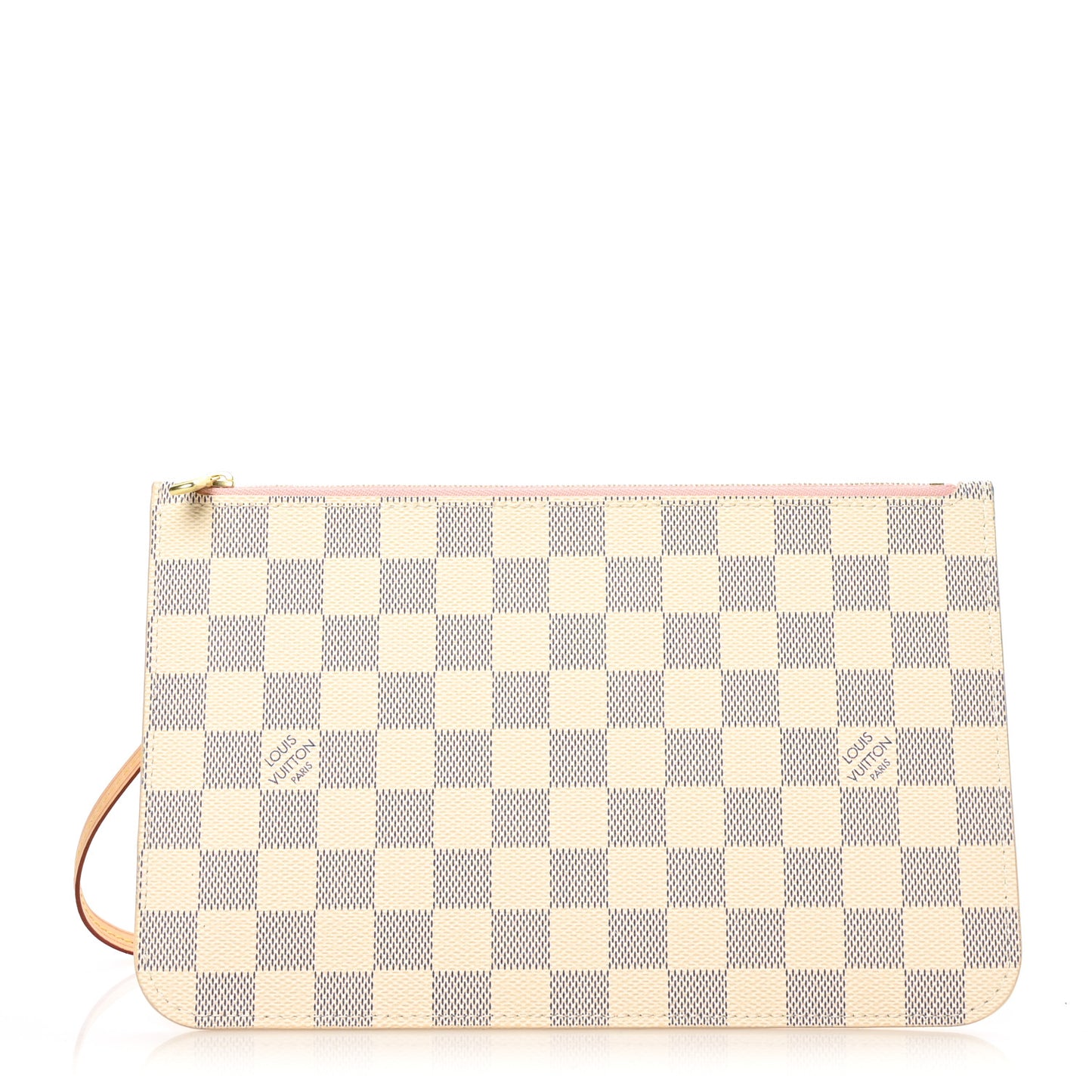 Damier Azur Neverfull MM GM Pochette Rose Ballerine