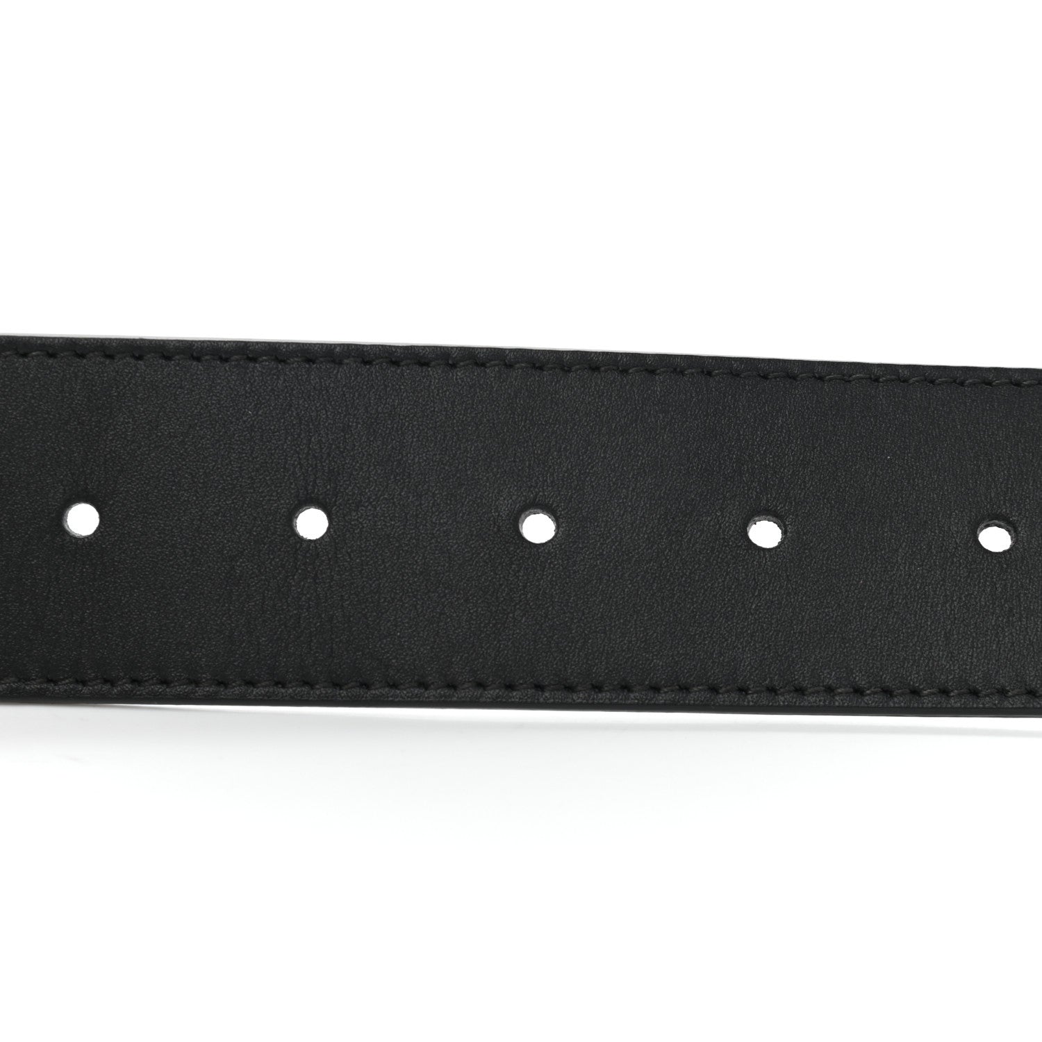 Gucci Calfskin Double G 40mm Belt 70 28 Black 4 of 5