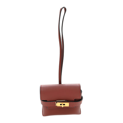 Hermes Swift Kelly Festival Bag Charm Rouge H 1 of 5