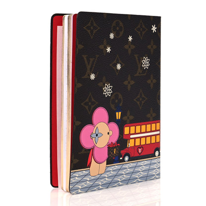 Louis Vuitton Monogram 2021 Christmas Animation London Clemence Notebook MM 3 of 6