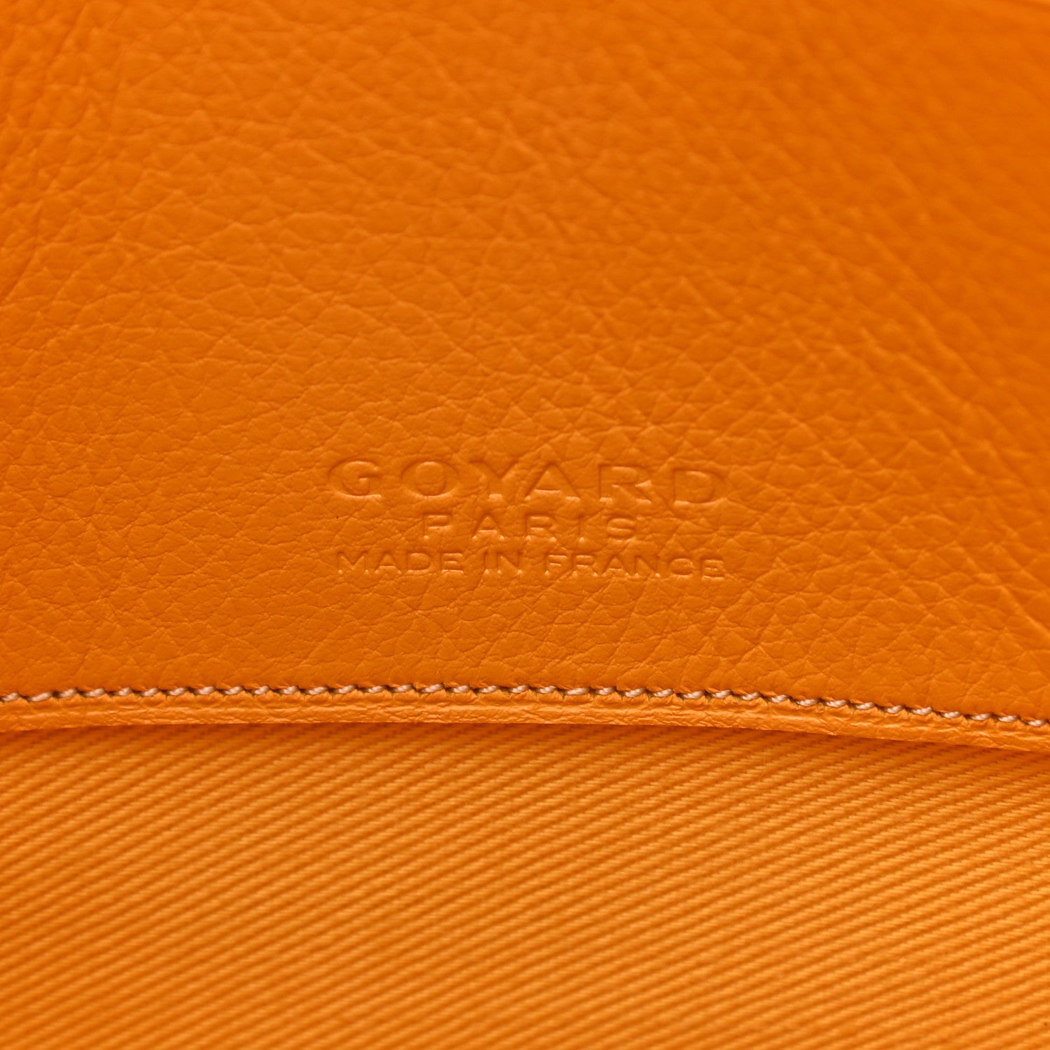 Goyard Goyardine Senat Pochette MM Yellow 6 of 8