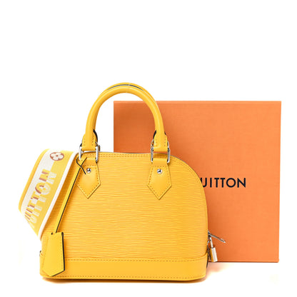 Louis Vuitton Epi Jacquard Alma BB Sunflower 14 of 14