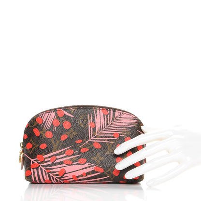 Louis Vuitton Monogram Jungle Dots Cosmetic Pouch Sugar Pink Poppy 2 of 7