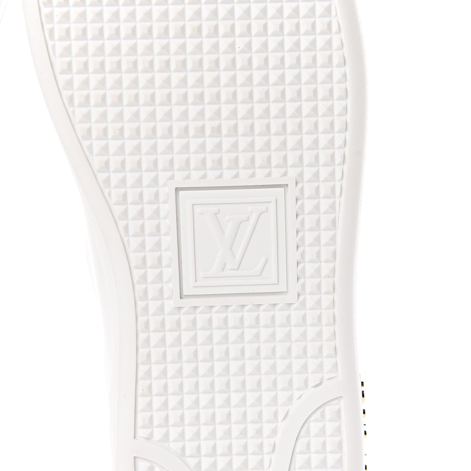 Louis Vuitton Calfskin Calf Hair Monogram Giant Jungle Frontrow Sneakers 37.5 White 7 of 9