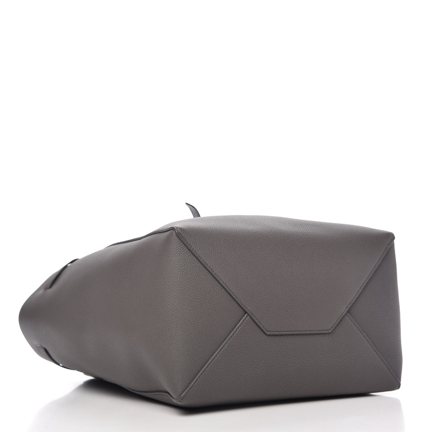 Soft Grained Calfskin Small Belt Cabas Phantom Stone