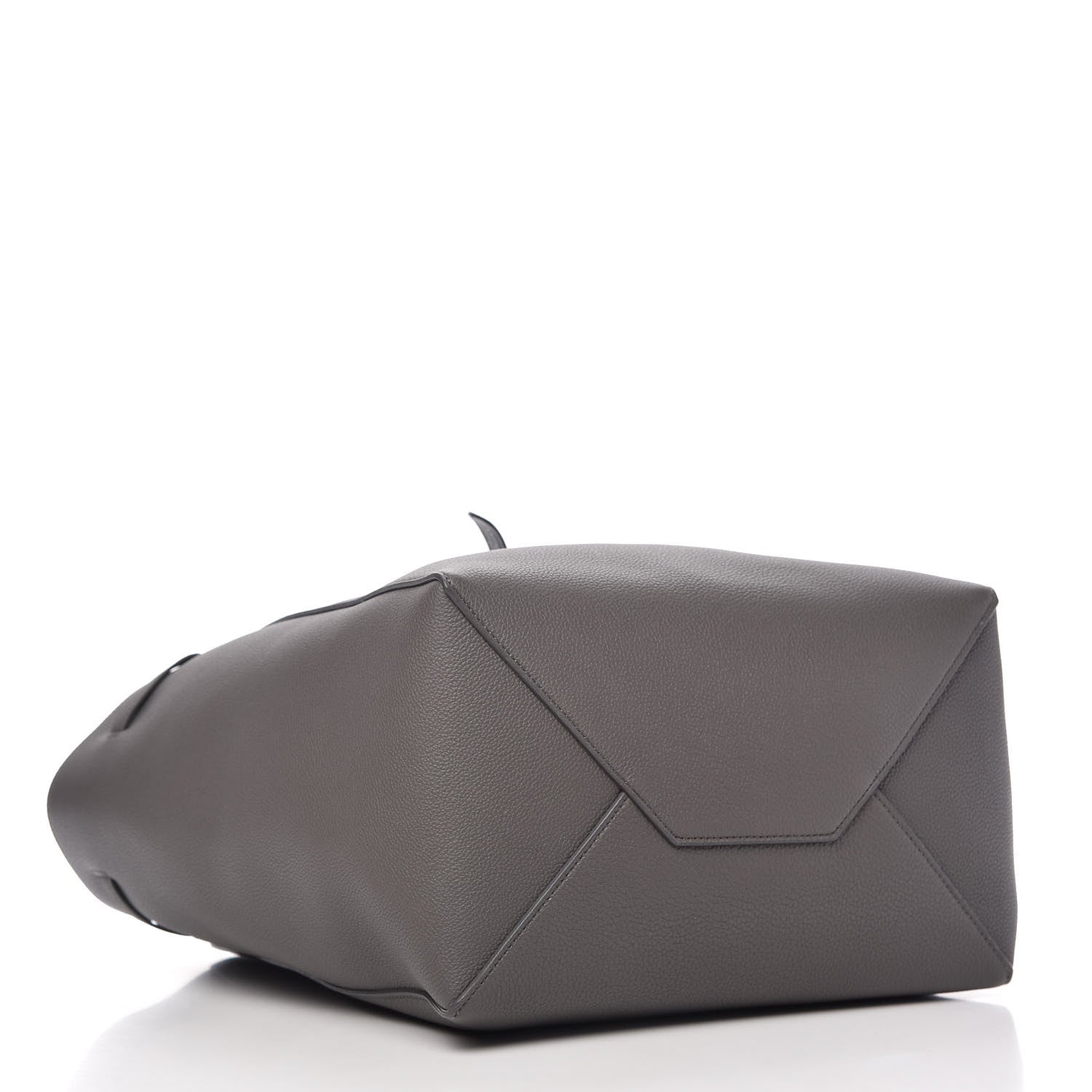 Celine Soft Grained Calfskin Small Belt Cabas Phantom Stone 4 of 9