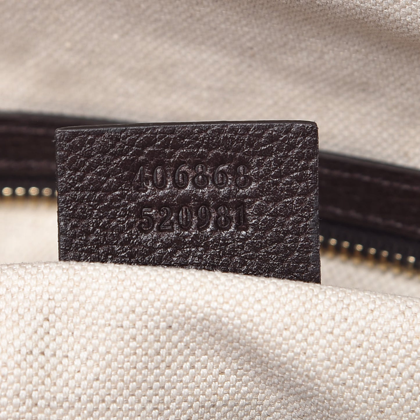 Monogram Vintage Web Medium Webby Bee Boston Dark Brown