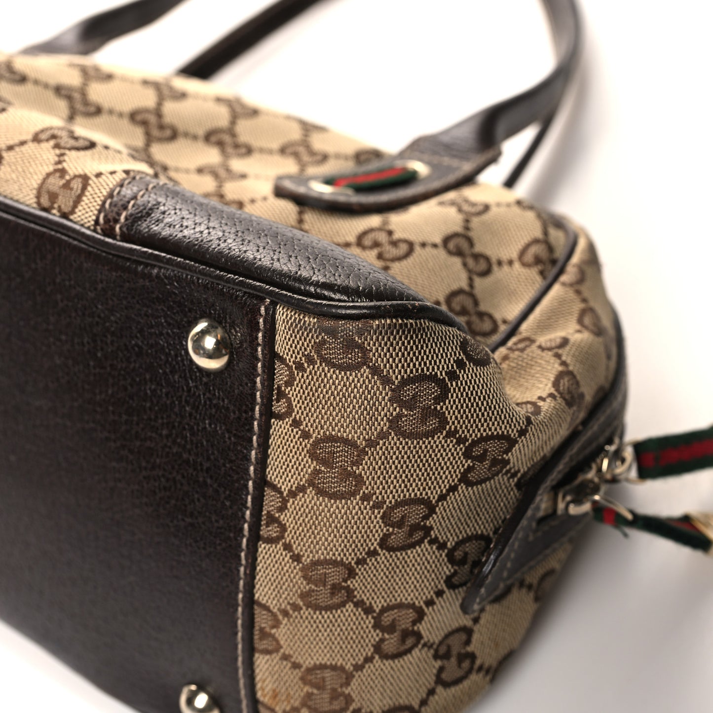 Monogram Small Princy Satchel Dark Brown