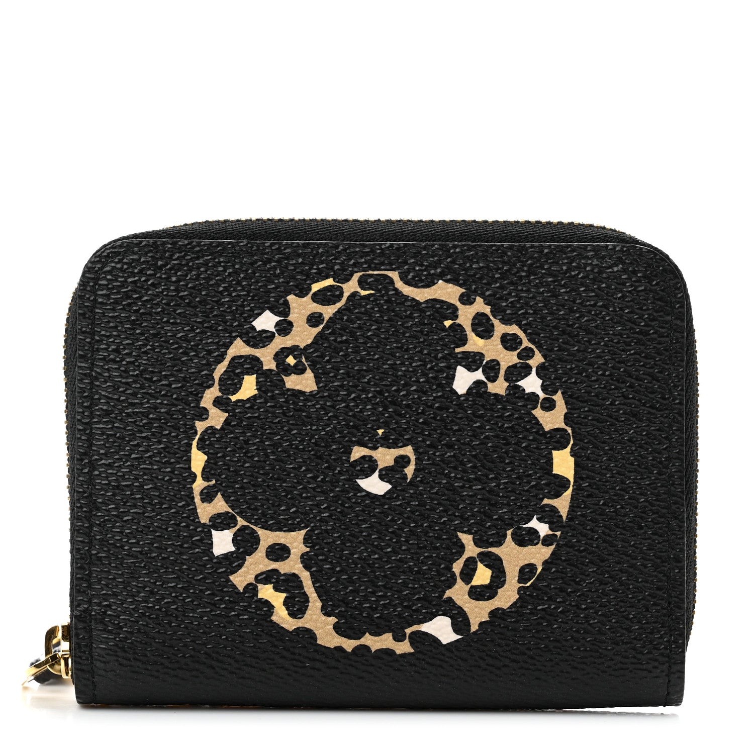 Louis Vuitton Monogram Giant Jungle Zippy Coin Purse Black 1 of 6