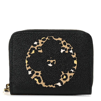 Louis Vuitton Monogram Giant Jungle Zippy Coin Purse Black 1 of 6