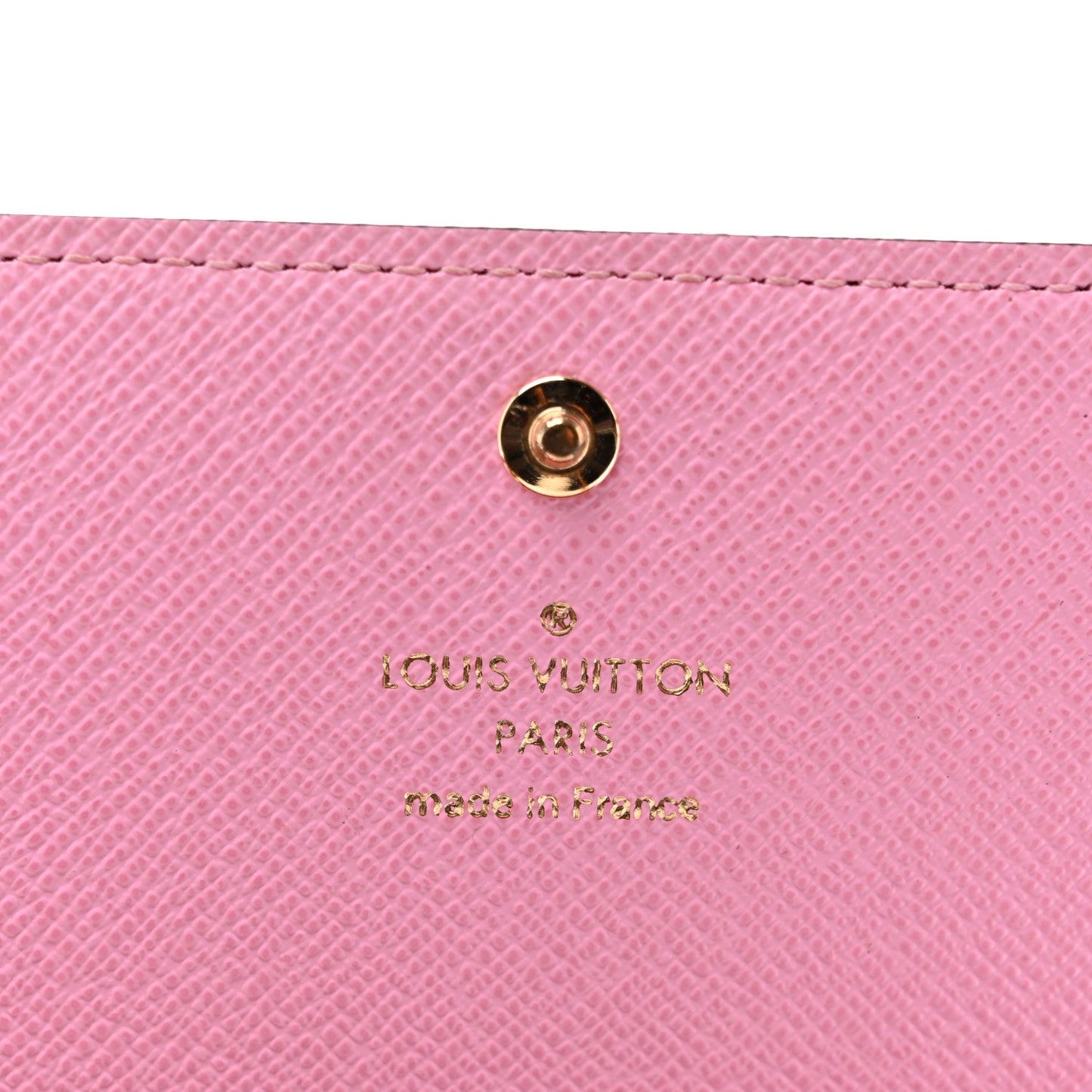 Damier Ebene 2023 Christmas Animation Ice Skating Sarah Wallet Pink